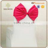 Cheap Chair Cover With Bowknot and Chiavari Ruffle Chair Sash for Wedding/Banquet/Party thumbnail-3