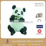 10.5'' Inch Resin Home Decoration Panda Animal Statue thumbnail-1