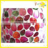 Various Styles Iridescent Colored Glass Vase Wedding Christmas Centerpieces thumbnail-5