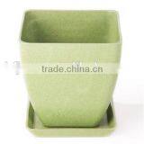 Professional Low Price Endurable Bamboo Fiber Flower Pot thumbnail-1
