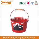 Colorful Indoor Festival Decorative Oval Metal Flower Pot thumbnail-3