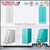 Safe and Friendly Knock Down Kids Bed Beside 6 Drawer Movable File Cabinet for Sale thumbnail-4