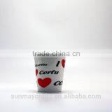 OEM High Quality Custom I Love Corfu Souvenir Ceramic Cup for Sale thumbnail-2