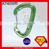 24KN Mountaineer Climbing Wire Gate Carabiner Made Of Aluminum thumbnail-3