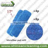 Hot Selling Microfiber Mop Head Refill/microfiber Mop Pads/microfiber Cleaning Pad thumbnail-5