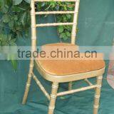 Beech Wood Gold Camelot Chair(UK Style Chiavari Chair(tiffany Chair) thumbnail-1