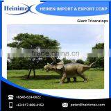 High Quality Best Simulation Jurassic Park Dinosaur Giant Triceratops Model thumbnail-6