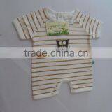 BABY ROMPER - RED STRIPES thumbnail-1