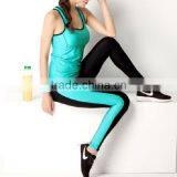 colorful compress bulk backless sexy gym wear yoga tank top,one piece yoga wear,women wholesale yoga pants