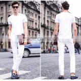 2016 Hot Selling New Design Wholesale China Factory Plain White T-shirts White thumbnail-3