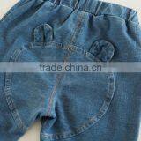 Baby Clothes Summer 2017 Cartoon Style Denim Pants for Newborn thumbnail-6