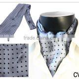 HD3-TC79 Men's New Fashion 100% Silk Cravat thumbnail-1