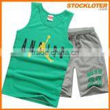 Outlet Vivid Kids Cotton Tank Top and Pants Stock 150810 thumbnail-3