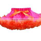 Lovely Pettiskirt Kids Birthday Party Dress Baby Girls Fancy Skirts Girl Pink Chiffon Skirt Boutique Dress thumbnail-3