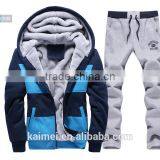 2017 New Design Men Camo Fleece Winter Jogging Suits CVC(60/40) thumbnail-3