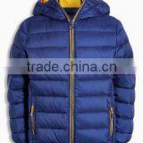 OEM Winter High Quality Multi Color Zipper Long Sleeve Kids Down PaddedJacket for Boys thumbnail-2