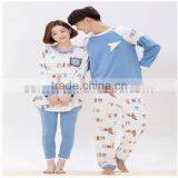 Custom Wholesale Multi-styles Lover Sleepwear Printed Casual Couple Pajamas thumbnail-1