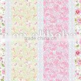 Flower Printed Polyester Brushed Fabric for Bed Sheet thumbnail-3