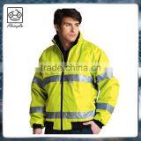 High Visibility Reflective Safety Jacket Waterproof Work Wear thumbnail-1