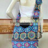 Thai Large Cotton Shoulder Hippie Boho Hobo Sling Crossbody Yaam thumbnail-1