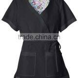 New Hospital Fashinable Nurse Uniform Designs Medical Scrubs for Ladies thumbnail-3