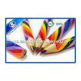 Painter Professional Wooden Rainbow Color Pencil Yellow / Red / Blue / Green 4 Colour