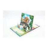 Eco - friendliy glossy lamination Pop Up Book Printing Service , 3D Children Board Book