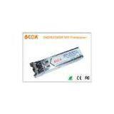 1.25G C-Band DWDM Sfp Transceiver 120km With DDMI for DWDM SONET / SDH