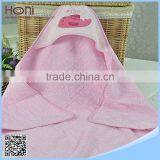 Animal Hooded 100% Cotton Embroider Baby Bath Towel thumbnail-4