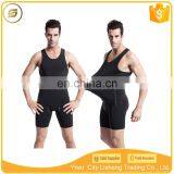 Blank 85% polyester 15% spandex mens compression gym tank top