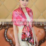 100% Silk Digital Printing Scarf For Women
