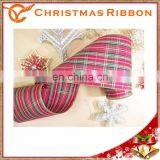 Impressive Double Face Christmas Nastro For Rosette Bows thumbnail-6