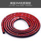 Large D-Shape Rubber Car Auto Door Seal Weather Stripping, Self-adhesive Hollow Sealing Strip for Noise Insulation China thumbnail-1