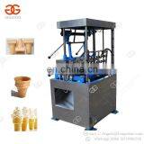 High Quality Factory Price Semi Automatic Piza Cono Maker Equipment Sugar Wafer Cone Baking Machine For Making Ice Cream Cone