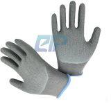 13G Polyester Wrinkle Latex Coated Gloves For Construction thumbnail-3