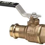 Brass Ball Valve 5024 PN16 Threaded M / F Full Bore Chrome-plate Ball thumbnail-2