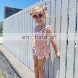 Toddler Girls Romper Short Jumpsuit Baby Ribbed thumbnail-7