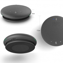 Hotrain FX600U Grey Portable Omni-directional USB Conference Microphone Speaker With Mics for Meeting Teaching thumbnail-3