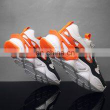 Factory Outlet 2021 Christmas New Youth Korean Thick-soled Trend Fashion Customized Mesh Casual Running Sneakers thumbnail-3