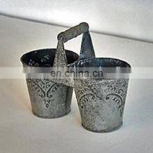 Etching Metal Enamel Planters for Home Used thumbnail-1