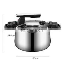 2021 Wholesale Big High Stainless Steel Camping Air Fryer Commercial Pressure Cooker thumbnail-5