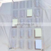 20 A8 Clear Wall Mounted Elegant Acrylic Class / Staff Photo Board