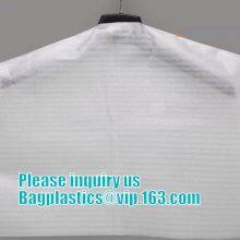 DRY CLEANING GARMENT BAG COVER, SANITARY LAUNDRY BAG, HOTEL, LAUNDRY STORE, CLEANING SUPPLIES,HANGER thumbnail-3