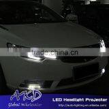 AKD Car Styling for Forte LED Headlights A-Type 2009-2012 Forte LED Head Lamp Projector Bi Xenon Hid H7 thumbnail-4