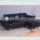 Home Furniture Leather Sectional Sofa Modern Designs Corner Sofa thumbnail-1