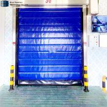 Thermal Insulated High Speed Overhead PVC Curtain Freezer Door Roll up High Speed Door for Cold Storage thumbnail-5