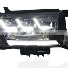 Upgrade 3 Lens Full Led Headlamp Headlight With Dynamic for TOYOTA LAND CRUISER LC200 Head Lamp Head Light 2016-2019 thumbnail-3