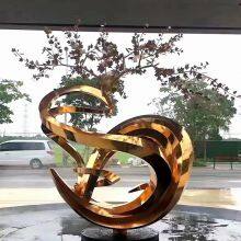 Stainless Steel Manufacturer Stainless Steel Mirror Sculpture Park Square Landscape Sculpture Ornament Metal Sculpture thumbnail-3