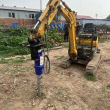 3.5 Ton Hydraulic Excavator Attachments Earth Auger Drill Borehole Attachment Application Well Drill thumbnail-4