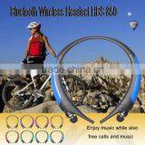 Hands Free Long Distance Bluetooth Headset Tone Active HBS-850 Neckband Wireless Earbug thumbnail-5